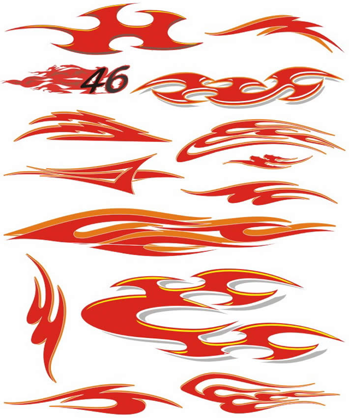 flames flame eps vector logos
