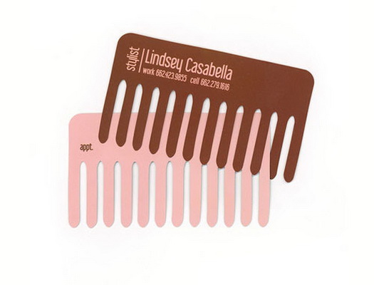comb business card